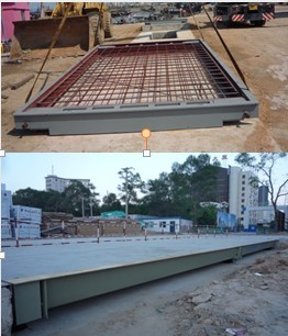 混凝土式電子汽車衡